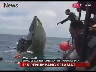 Download Video: Kapal Kodam Jaya Tenggelam Diduga Akibat Cuaca Buruk - Breaking News 12/03