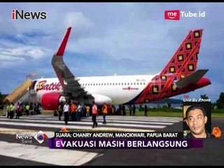 Berikut Kronologis Pesawat Batik Air Tergelincir di Bandara Rendani, Papua - iNews Sore 13/03