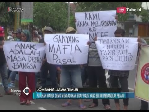 Geram Pada Pelaku Persekusi, Puluhan Warga Unjuk Rasa di Depan Kantor PN Jombang - iNews Pagi 14/03