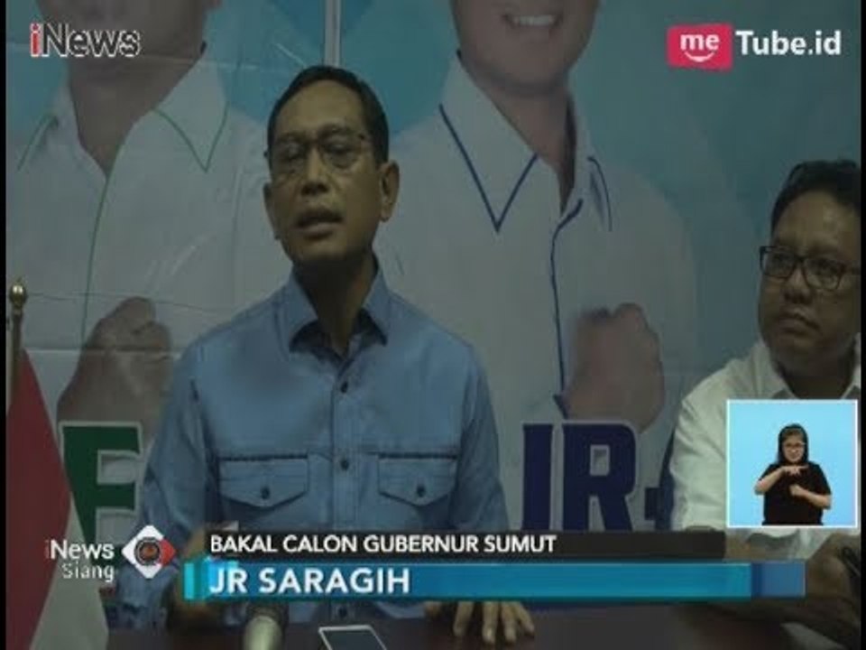 Ijazah Hilang, JR Saragih Ancam Pidanakan KPU Sumut - iNews Siang 13/03