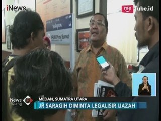 Nasib JR Saragih Diputuskan KPU pada 16 Maret 2018 - iNews Siang 14/03