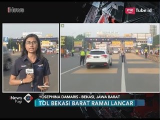 Nopol Tak Sesuai Tanggal, 15 Pengendara Terpaksa Putar Balik di Tol Bekasi - iNews Pagi 14/03