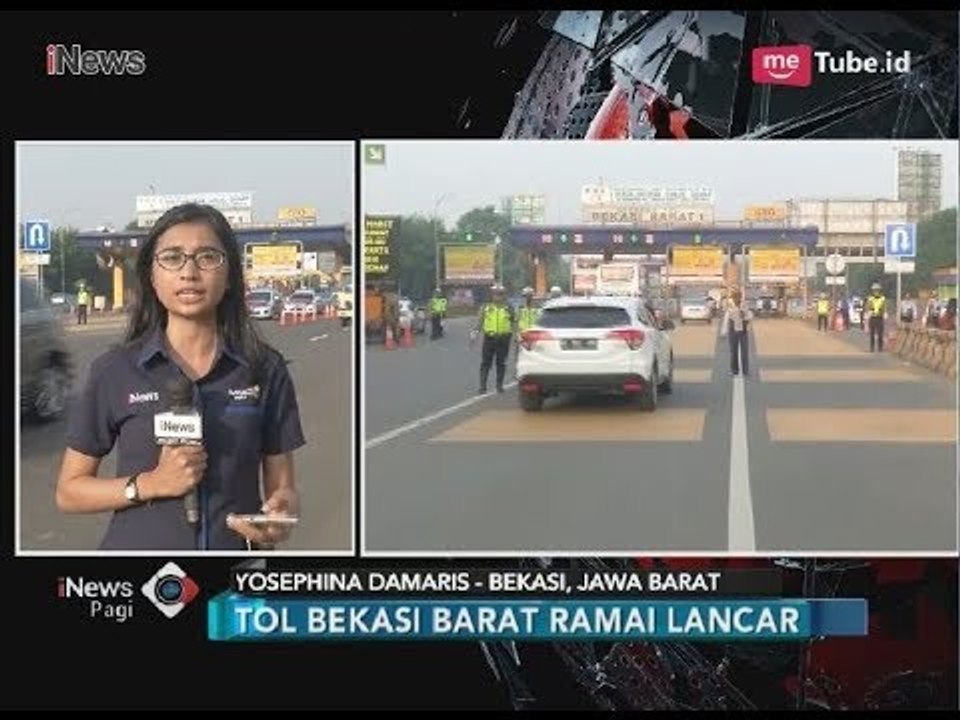 Nopol Tak Sesuai Tanggal, 15 Pengendara Terpaksa Putar Balik di Tol Bekasi - iNews Pagi 14/03
