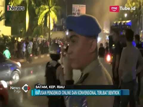 Rebutan Penumpang, Taksi Online Vs Konvensional Kembali Bentrok di Batam - iNews Pagi 13/03