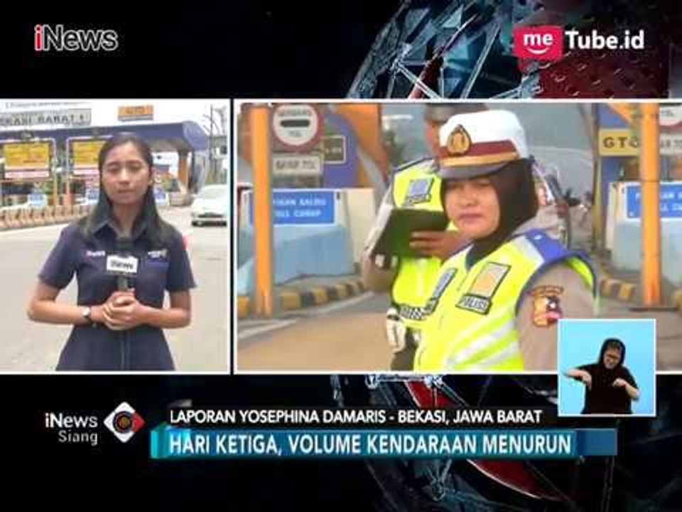 Hari Ketiga Ganjil Genap, Volume Kendaraan Berkurang di Tol Bekasi - iNews Siang 14/03