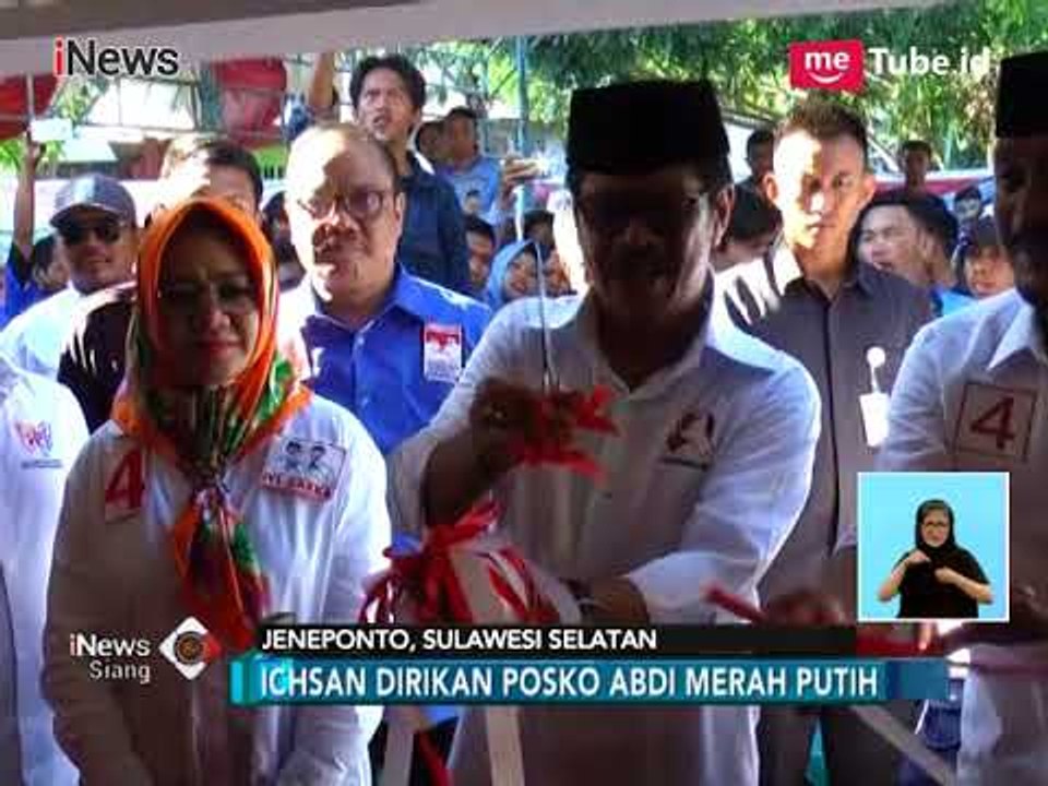 Ichsan Yasin Limpo Dirikan Posko Abdi Merah Putih Untuk Rumah Produktif - iNews Siang 15/03