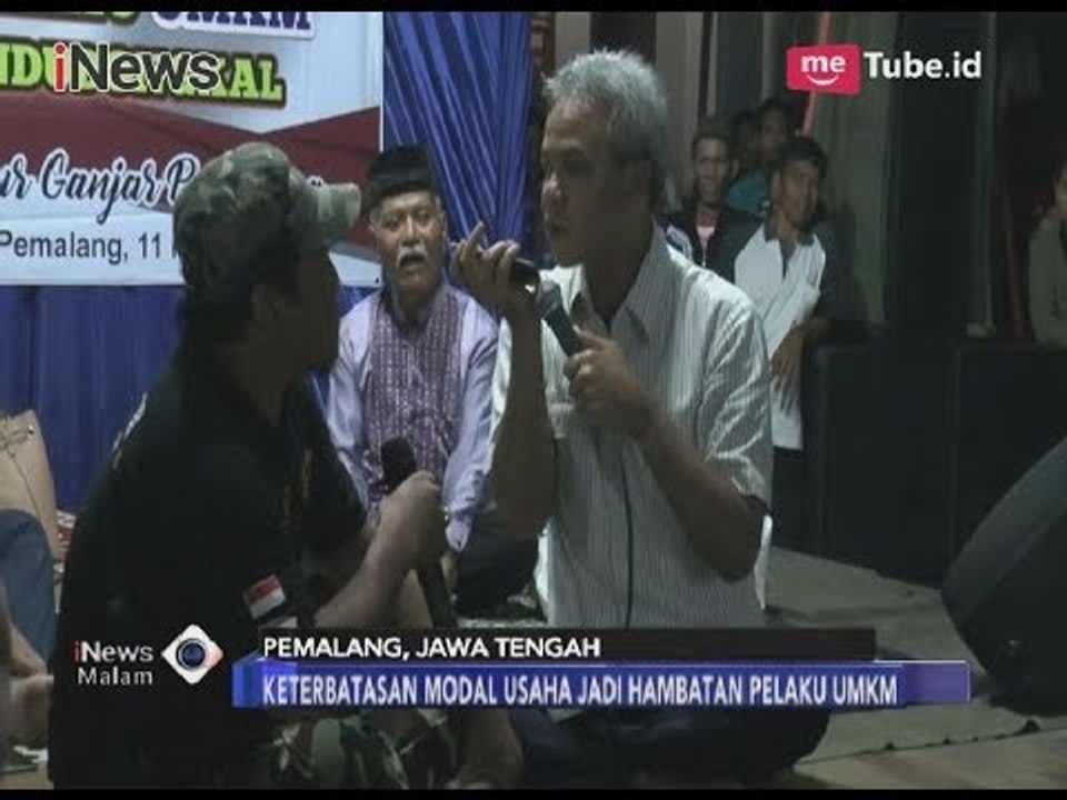 Ganjar Pranowo Pastikan Pengusaha Tahu Pletok Dapat Akses Kredit Bunga Ringan - iNews Malam 14/03
