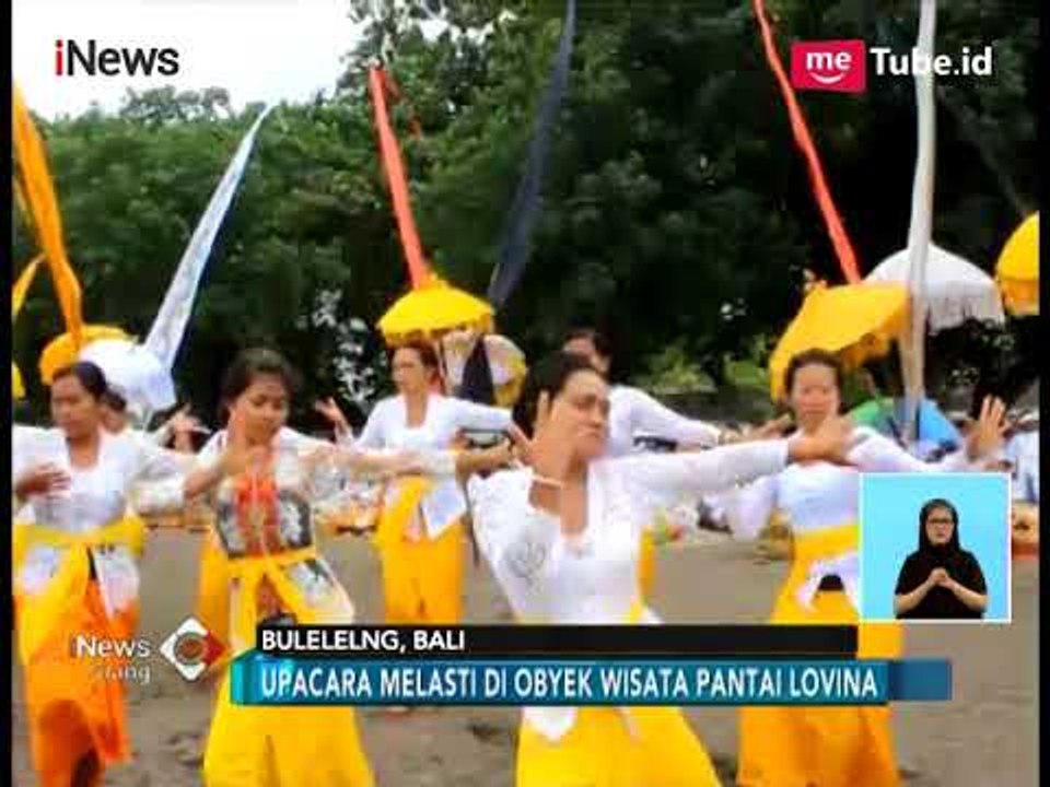 Ribuan Umat Hindu Gelar Upacara Melasti di Pantai Lovina, Bali - iNews Siang 15/03