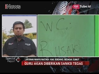 Download Video: Oknum Guru yang Hukum Siswa Jilat WC Dikenakan Sanksi Pemindahan Tugas - Special Report 15/03