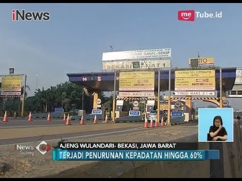 Wow!! Ganjil Genap Tol Cikampek Efektif Kurangi Kemacetan Hingga 60 Persen - iNews Siang 16/03