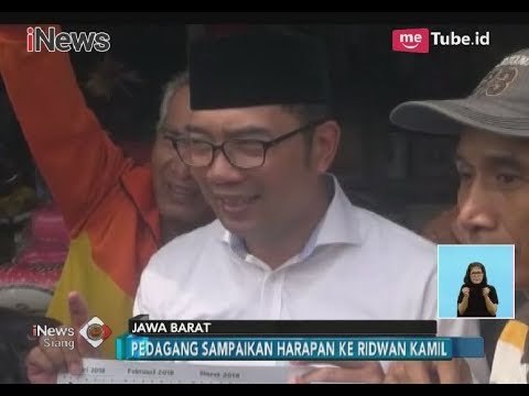 Kang Emil Berjanji Akan Bangun Pasar yang Layak di Kota Bandung - iNews Siang 16/03