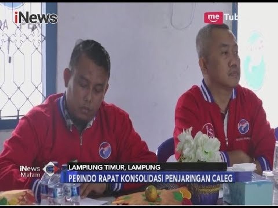 Partai Perindo Sosialisasi & Siapkan Pencarian Bakal Caleg Pemilu 2019 - iNews Malam 16/03