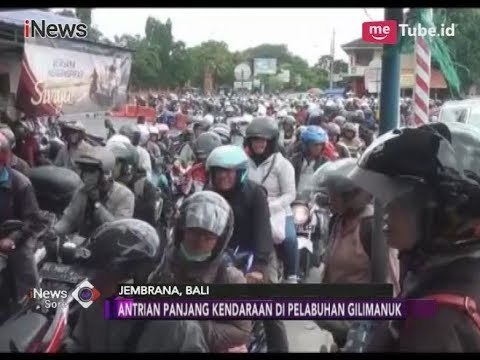 Jelang Nyepi, Begini Antrian Panjang Kendaraan di Pelabuhan Gilimanuk - iNews Sore 16/03