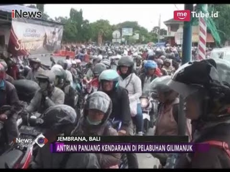 Jelang Nyepi, Begini Antrian Panjang Kendaraan di Pelabuhan Gilimanuk - iNews Sore 16/03