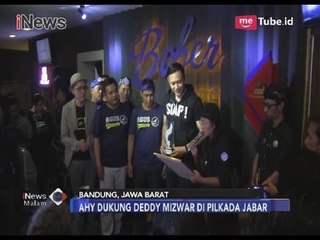 AHY Siap Dukung Deddy Mizwar & Dedi Mulyadi di Pilkada Jabar - iNews Malam 17/03