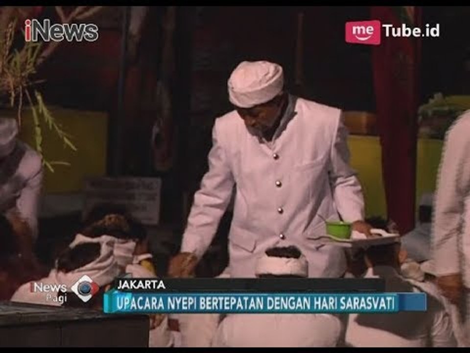 Umat Hindu Jakarta Bersuka Cita Sambut Upacara Nyepi di Pura Aditya Jaya - iNews Pagi 17/03