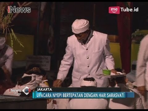 Umat Hindu Jakarta Bersuka Cita Sambut Upacara Nyepi di Pura Aditya Jaya - iNews Pagi 17/03