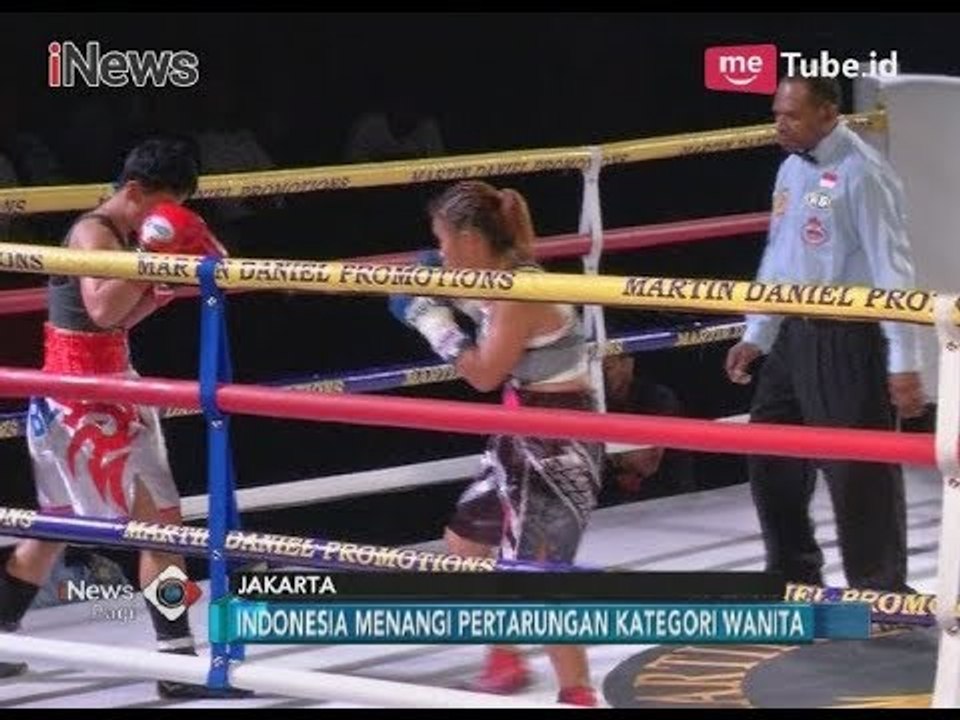 Petinju Indonesia, Kategori Wanita Menang Mutlak dari Filipina di JBF Five - iNews Pagi 18/03