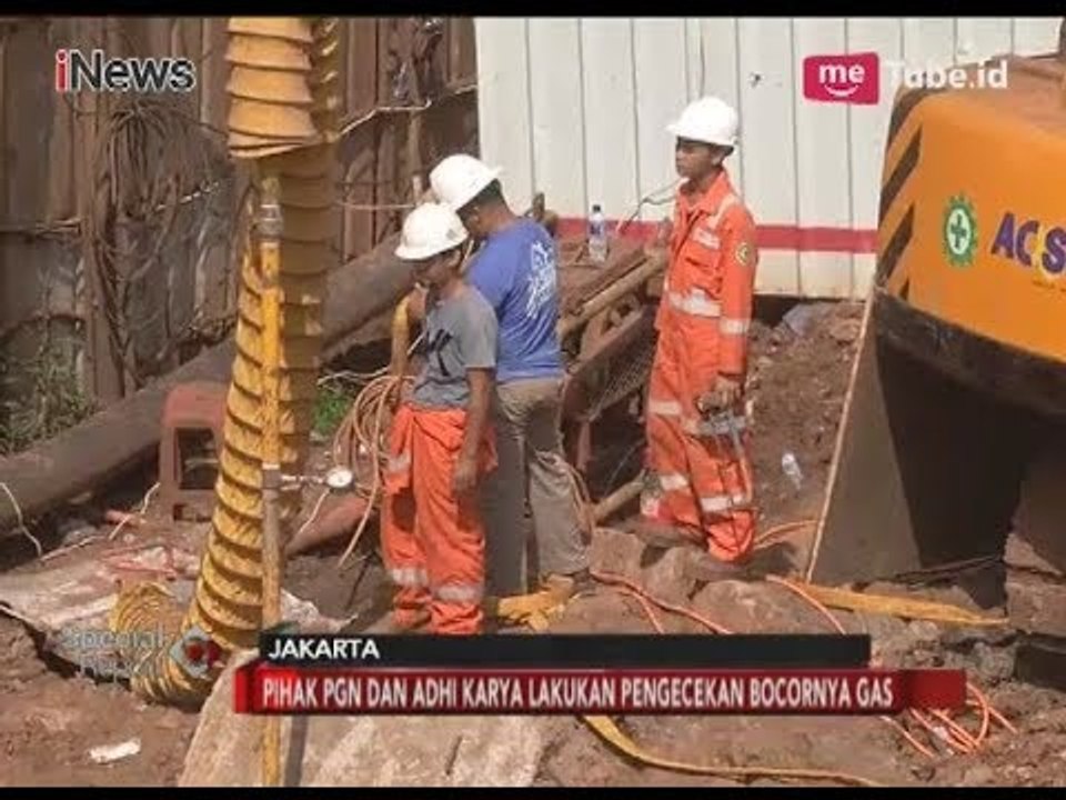 Pihak Adhi Karya dan PGN Lakukan Pengecekan Bocornya Gas di Proyek LRT - Special Report 16/03