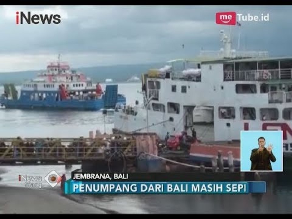 Pelabuhan Gilimanuk-Ketapang Kembali Dibuka, Beberapa Kapal Mulai Beraktivitas - iNews Siang 18/03