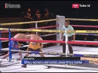 Download Video: Petinju Indonesia Hadapi Petinju Filipina dalam Laga Jakarta Big Fight Five - iNews Malam 17/03