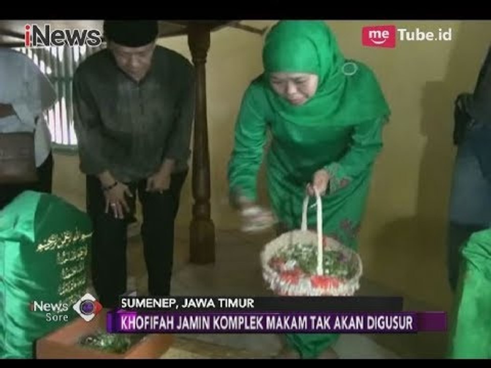 Khofifah Menjamin, Komplek Pemakaman Raja Sumenep Tak Akan Digusur - iNews Sore 18/03