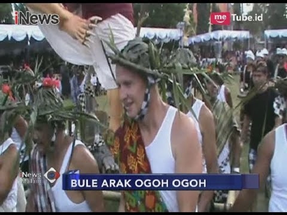 Menarik!! Bule di Bali Ikut Berpartisipasi Mengusung Ogoh-ogoh - iNews Malam 18/03