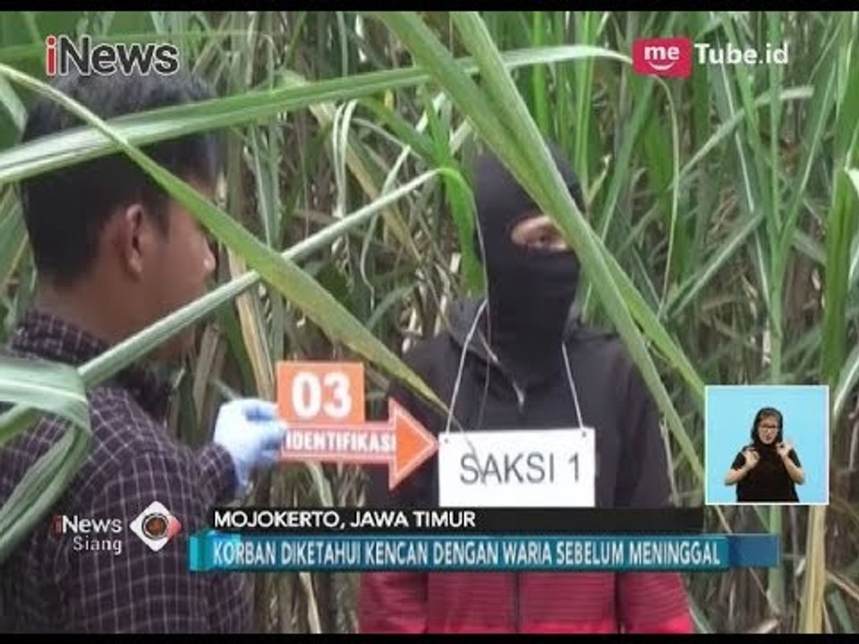Polisi Gelar Rekonstruksi di Lokasi Pembunuhan Pengurus Partai PPP Jombang -  iNews Siang 19/03