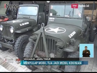 Wah!! Berkat Hobi, Seorang Pria di Sidoarjo Sulap Mobil Tua Jadi Mobil Kekinian - iNews Siang 18/03
