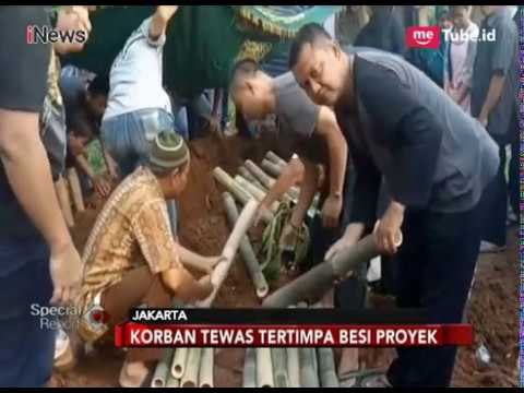 Nenek Tarninah Korban Tertimpa Besi Rusunawa Dimakamkan di TPU Menteng Pulo - Special Report 19/03