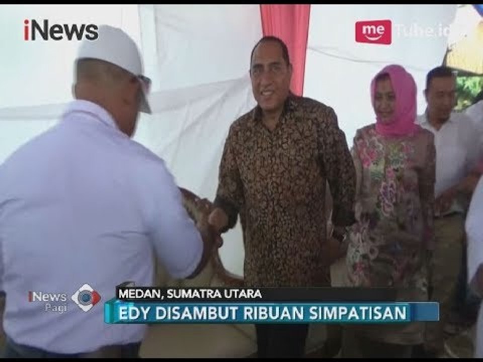Edy Rahmayadi Temu Ramah-tamah & Berjanji Kembalikan Kejayaan Sumut - iNews Pagi 19/03