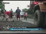 Jalan Rusak Parah dan Berlubang, Begini Kondisi Jalur Lintas Tengah Sumatera - iNews Pagi 20/03