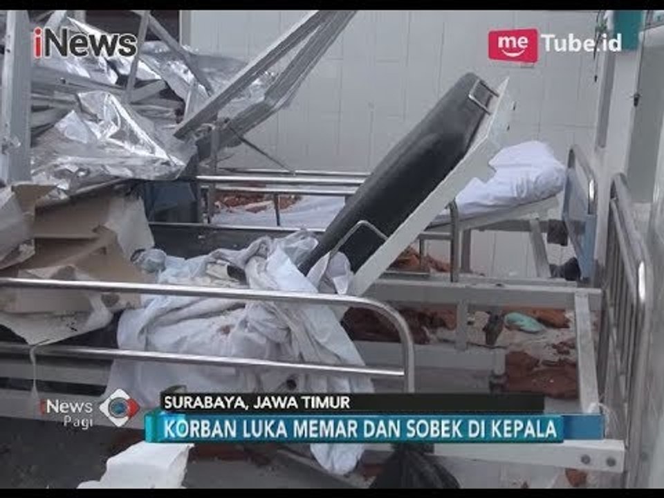 [Video Amatir] Evakuasi Korban Ambruknya Atap RS AL Dr. Ramelan, Surabaya - iNews Pagi 19/03