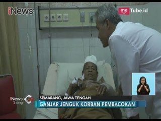 Ganjar Pranowo Jenguk Korban Pembacokan di RSUD Tugu, Semarang - iNews Siang 20/03