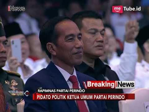 Gema Kader Perindo Teriakan Jokowi!! Presidenku!! - Breaking News 21/03
