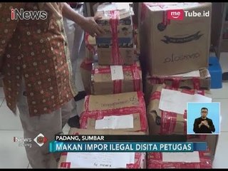 Video herunterladen: Tak Hanya Susu Kemasan, BPOM Kota Padang Pun Sita Produk Kosmetik Ilegal - iNews Siang 22/03