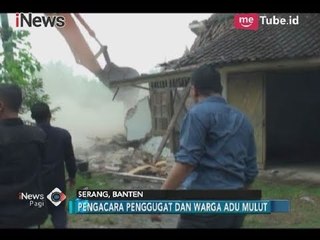 Download Video: Pengacara Penggugat & Warga Adu Mulut, Eksekusi Tanah Sengketa di Banten Ricuh - iNews Pagi 22/03