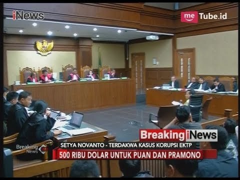Jawaban Setya Novanto Soal Pemberian Uang kepada Pramono Anung - Breaking News 22/03