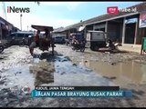 Pedagang Pasar Brayung Keluhkan Sepi Pembeli Akibat Jalan Rusak Parah - iNews Pagi 21/03