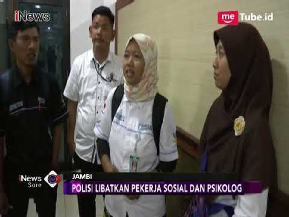 Polda Jambi Libatkan Kemensos dan Psikolog Pulihkan Korban Pelecehan Anak - iNews Sore 22/03
