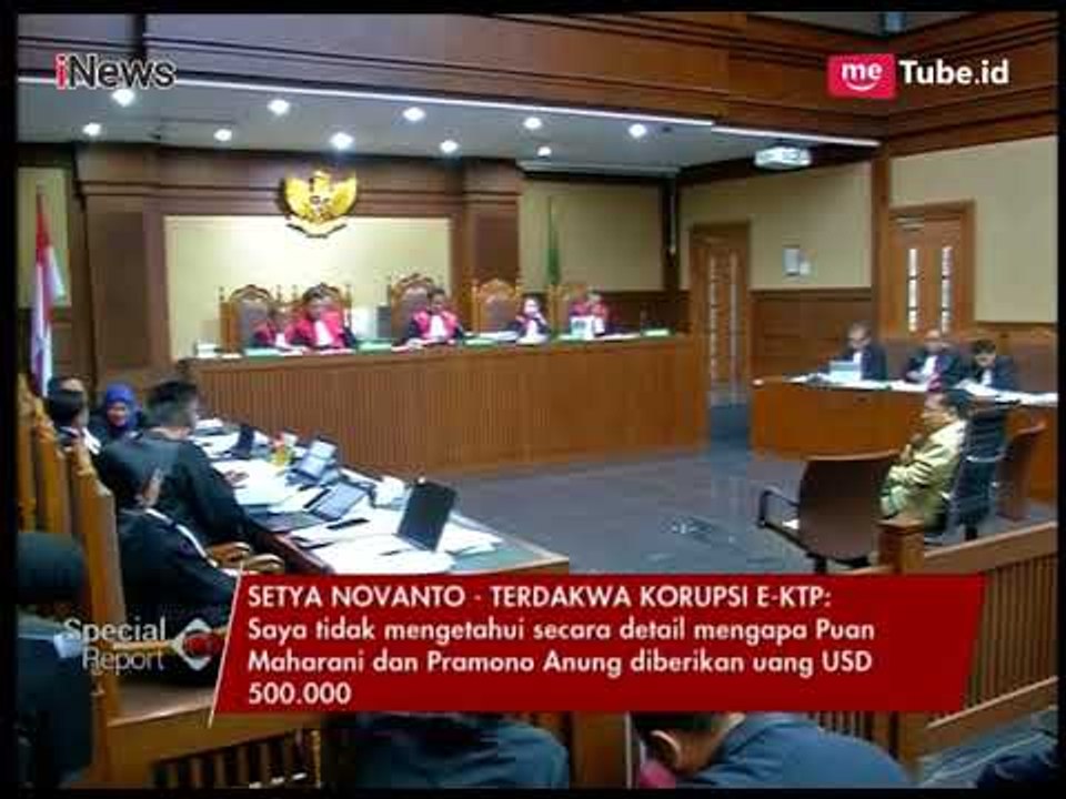 Setnov Tak Tahu Mengapa Puan & Pramono Dapat Jatah USD500 Ribu Part 02 - Special Report 22/03