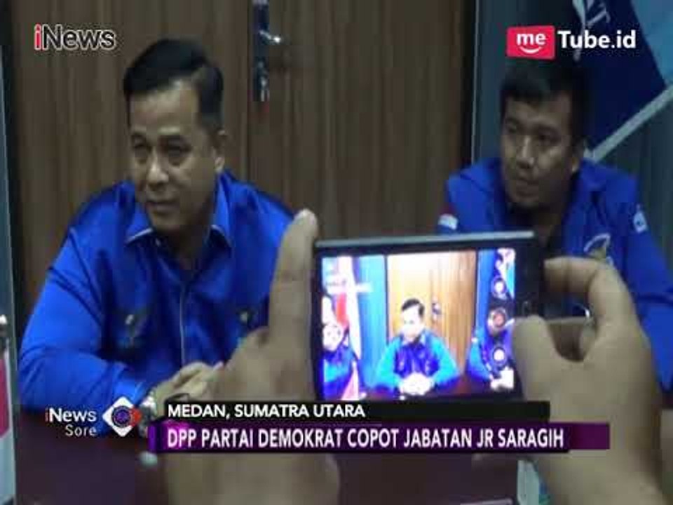 Demokrat Pecat JR Saragih Terkait Tersangka Kasus Ijazah Palsu - iNews Sore 22/03