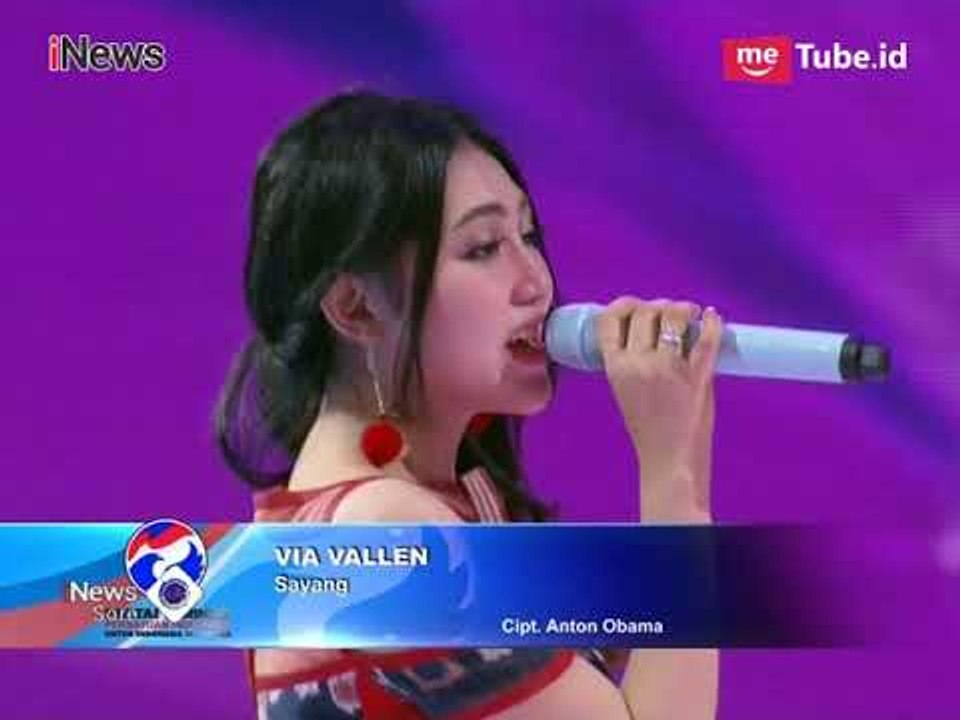 Via Vallen Nyanyi Lagu "Sayang" di Rapimnas Partai Perindo - iNews Sore 22/03