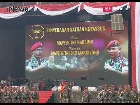 Persiapan Sertijab Danjen Kopassus, Mayjen TNI Eko Margiyono - Special Report 23/03