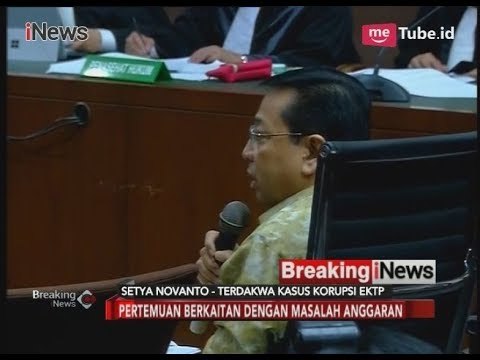 Setya Novanto Akui Pertemuannya dengan Andi Narogong Terkait Masalah Anggaran - Breaking News 22/03