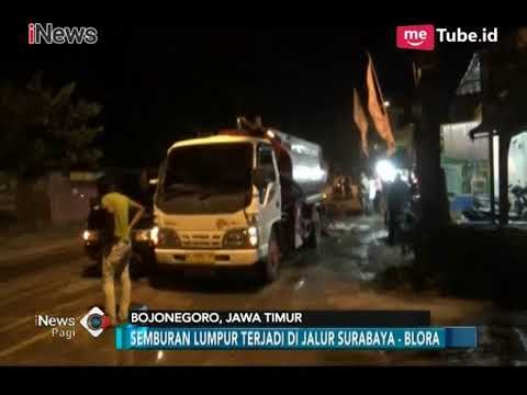 Warga Bojonegoro Digegerkan Cairan Lumpur yang Tiba-tiba Menyembur di Jalan Blora - iNews Pagi 24/03