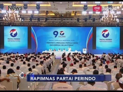 Penutupan Rapimnas II, Perindo Gagas Tim Top 9 untuk Pemenangan Pemilu 2019 - iNews Malam 22/03