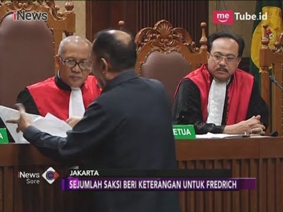 Sidang Lanjutan, Fredrich Yunadi Kembali Marah-Marah Saat Putar CCTV - iNews Sore 23/03