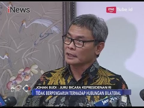 Jubir Presiden Akui Kasus Zaini Misrin Tak Pengaruhi Hubungan Bilateral - iNews Malam 20/03