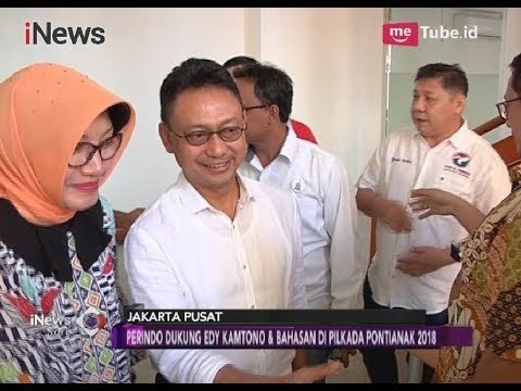 Miliki Kesamaan Visi, Partai Perindo Dukung Edy Kamtono sebagai Walkot Pontianak - iNews Sore 24/03